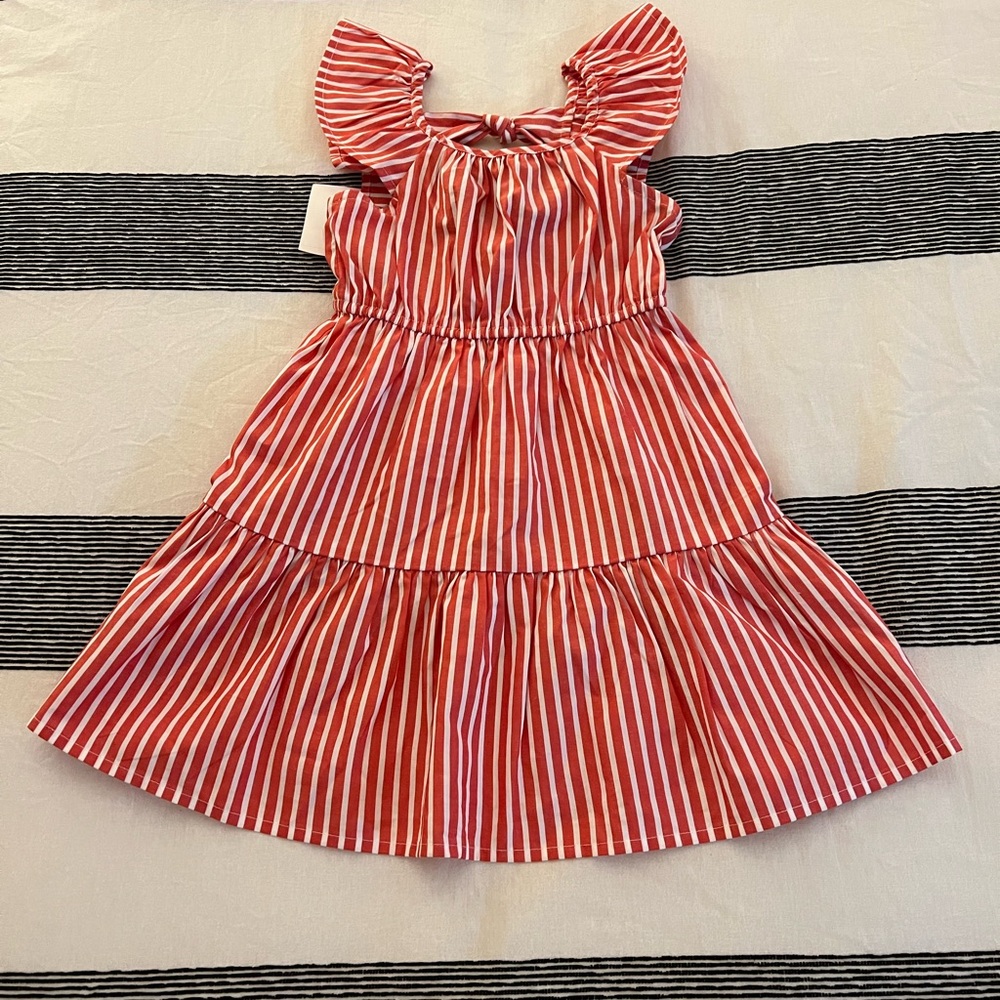 J.Crew Factory Girls Striped Dress (Size 4)